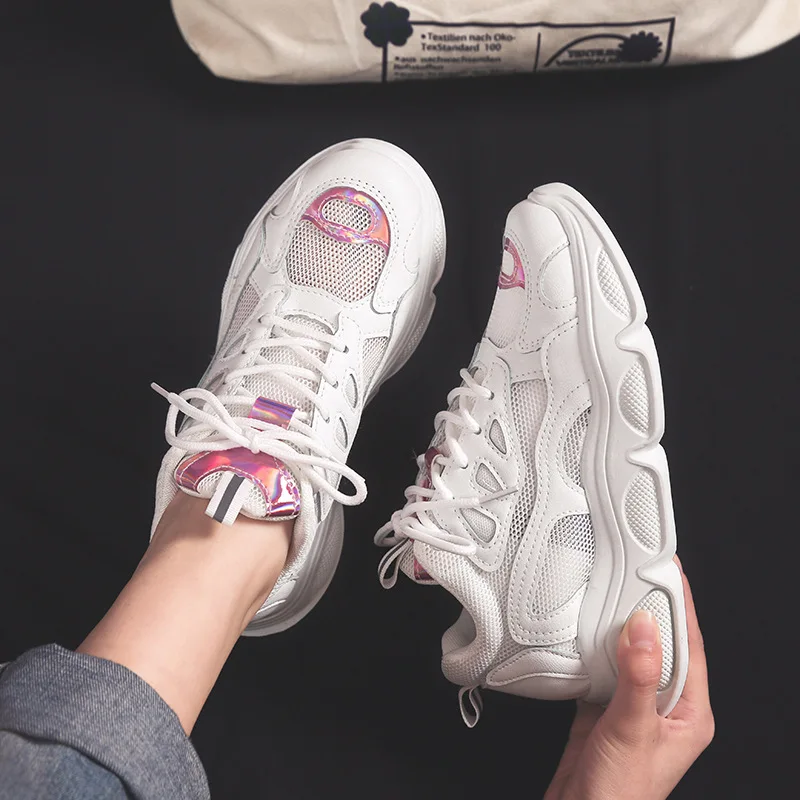 Women's Shoes Korean Edition Tidal Shoes Net Surface Air-permeable Leisure Shoes Sequined Sports Shoes Running Enhances Students
Women's Shoes Korean Edition Tidal Shoes Net Surface Air-permeable Leisure Shoes Sequined Sports Shoes Running Enhances Students