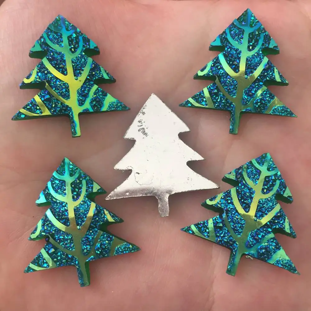 20Pcs AB Resin Christmas Tree Flatback Rhinestone Wedding Buttons/DIY Gift Card Fashion Clothing Accessories R125*2
20Pcs AB Resin Christmas Tree Flatback Rhinestone Wedding Buttons/DIY Gift Card Fashion Clothing Accessories R125*2