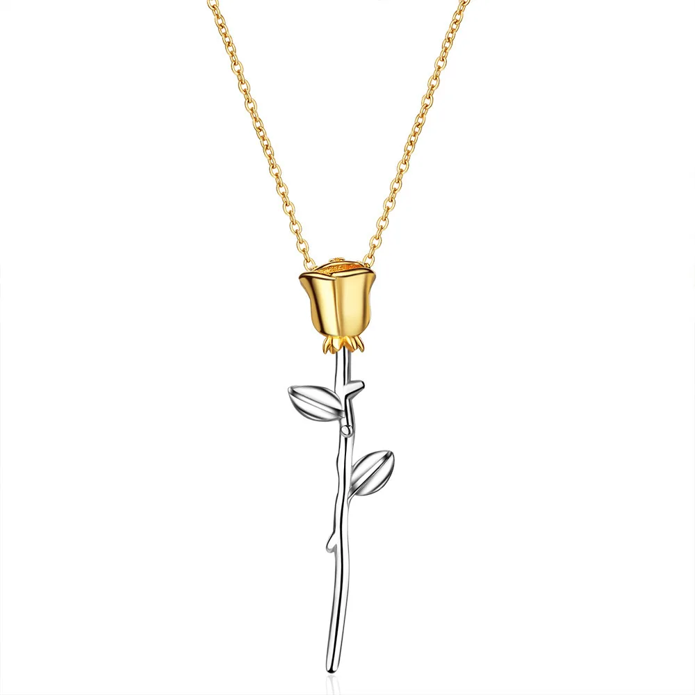 XIYANIKE 925 Sterling Silver Eternal Love Rose Flower Chain Necklace For Women Lover 2019 New Gift Simple Fashion Wedding
XIYANIKE 925 Sterling Silver Eternal Love Rose Flower Chain Necklace For Women Lover 2019 New Gift Simple Fashion Wedding