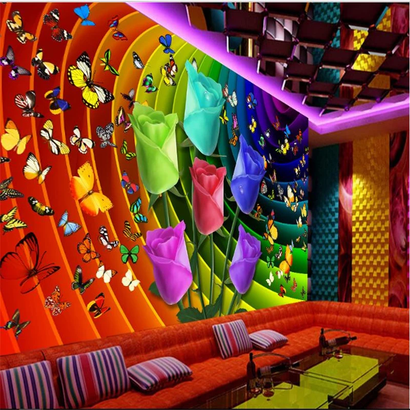 beibehang Large custom wallpaper Dielianhua KTV ballroom TV living room bedroom home decoration
beibehang Large custom wallpaper Dielianhua KTV ballroom TV living room bedroom home decoration