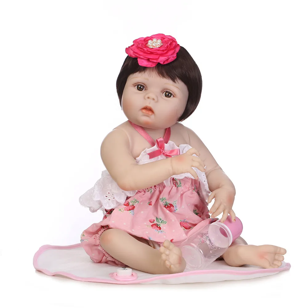 Силиконовые куклы Bebe 22 ", поддельные куклы для девочек, реалистичные, могут войти в воду, детские игрушки, куклы, подарок, кукла принцессы BJD
Силиконовые куклы Bebe 22 ", поддельные куклы для девочек, реалистичные, могут войти в воду, детские игрушки, куклы, подарок, кукла принцессы BJD