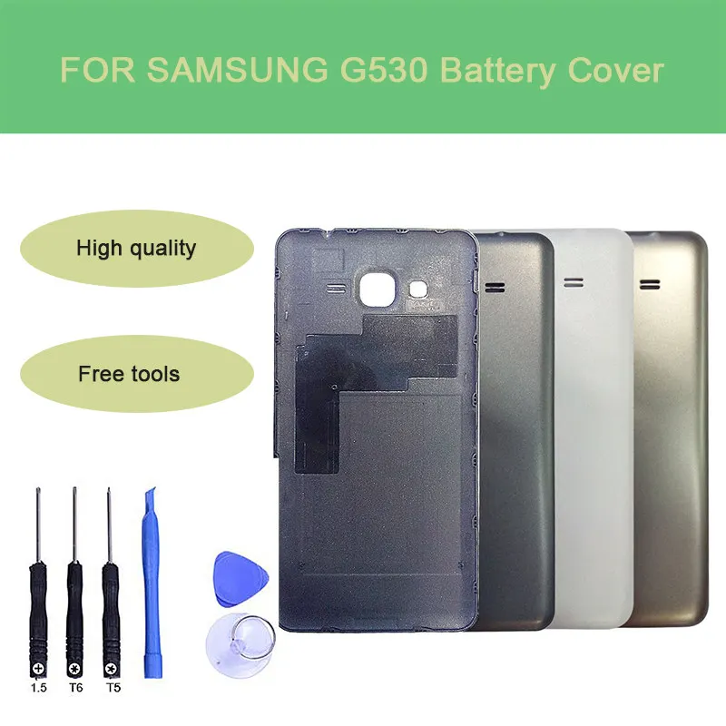 Задняя крышка батареи для Samsung G530 G530H G531 G531H Корпус Корпуса золотой серый