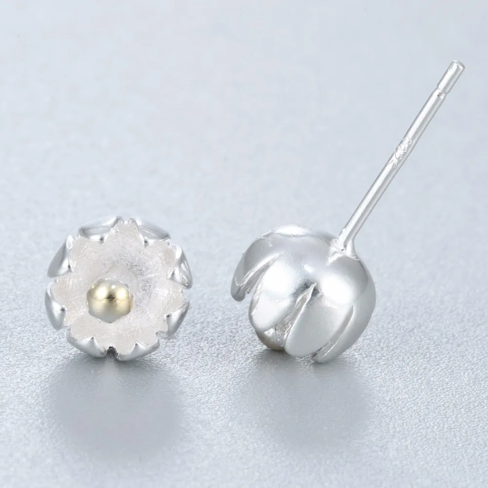 Женские серьги гвоздики в виде цветка лотоса|stud earrings|stud earrings for womenearings women girls |