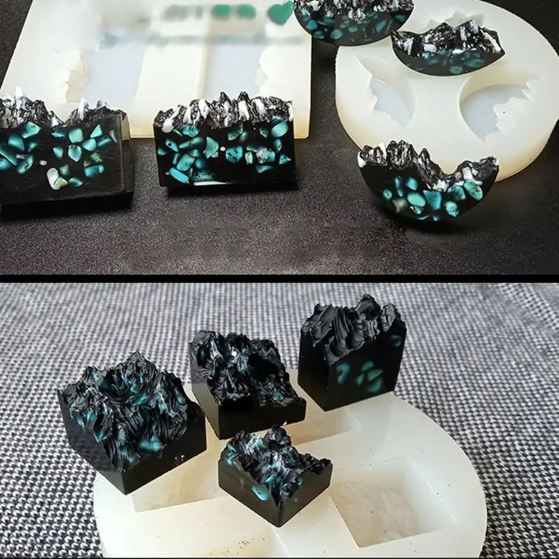 Silicone Mold Dried Flower Resin Snow Mountain Mold Micro Landscape Epoxy Resin Molds DIY Craft Tools
Silicone Mold Dried Flower Resin Snow Mountain Mold Micro Landscape Epoxy Resin Molds DIY Craft Tools