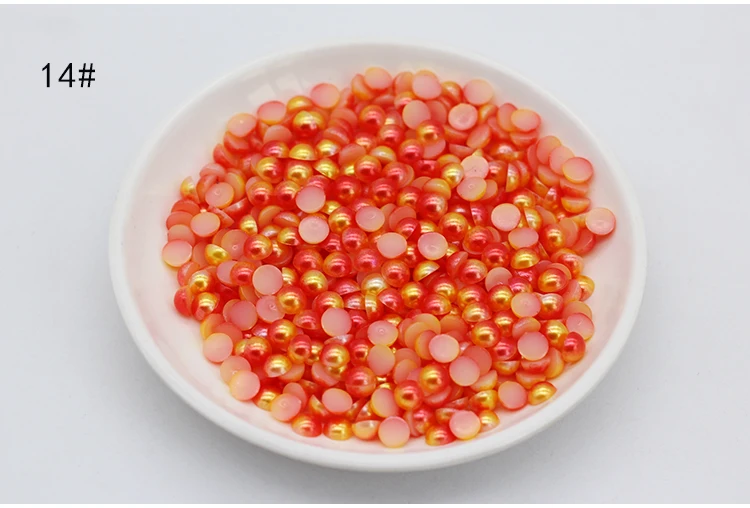 3/4/5/6/8mm Orange Colorful Half Round Imitation Pearls Flatback Scrapbook Beads DIY For Garment/Phone Case/Nail Making 14#
3/4/5/6/8mm Orange Colorful Half Round Imitation Pearls Flatback Scrapbook Beads DIY For Garment/Phone Case/Nail Making 14#