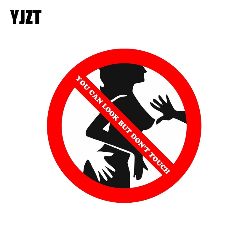 YJZT 14CM*14CM Funny YOU CAN LOOK BUT DON'T TOUCH Sexy Decal Car Sticker PVC 12-0749
YJZT 14CM*14CM Funny YOU CAN LOOK BUT DON'T TOUCH Sexy Decal Car Sticker PVC 12-0749