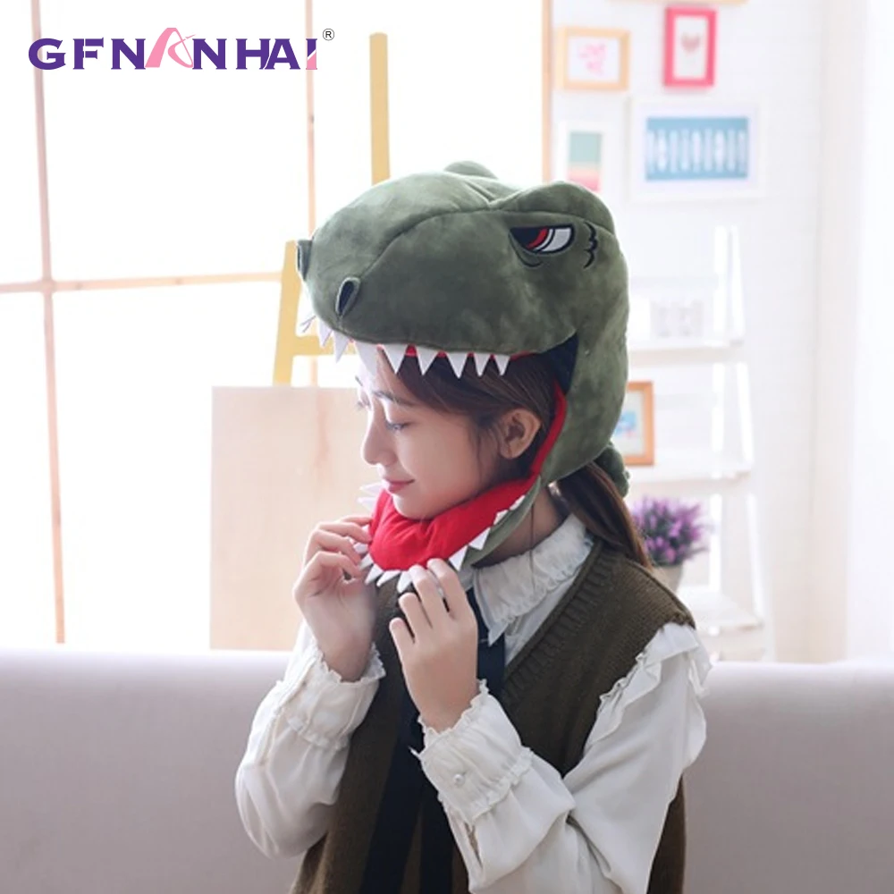 35cm Hot Sale Creative Dinosaur Headgear Hat Stuffed Toy Simulation Animal Plush Dolls Soft Toys Kids Christmas Birthday Gifts
35cm Hot Sale Creative Dinosaur Headgear Hat Stuffed Toy Simulation Animal Plush Dolls Soft Toys Kids Christmas Birthday Gifts