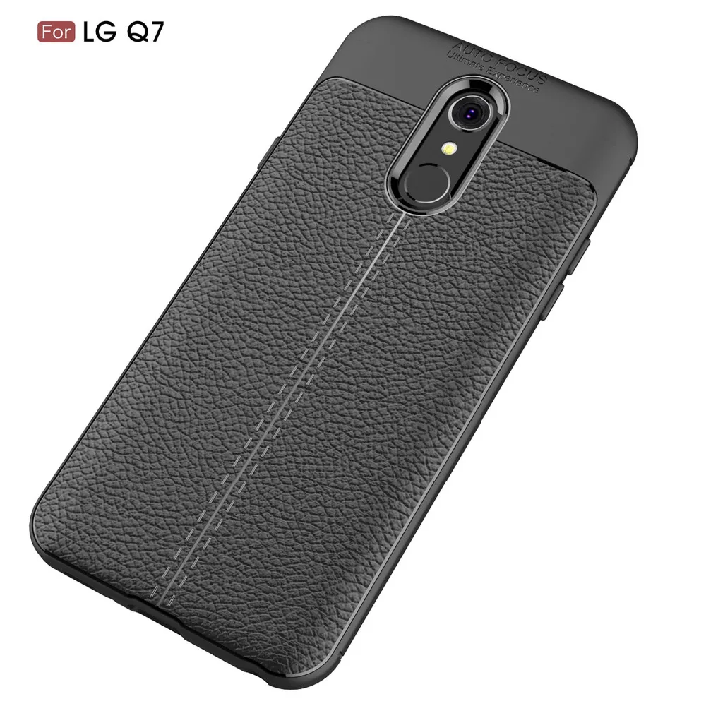 for LG Q7 Case Cover Silicon Carbon Fiber Case for LG Q7 Soft Luxury Coque Etui Fundas Accessory
for LG Q7 Case Cover Silicon Carbon Fiber Case for LG Q7 Soft Luxury Coque Etui Fundas Accessory
