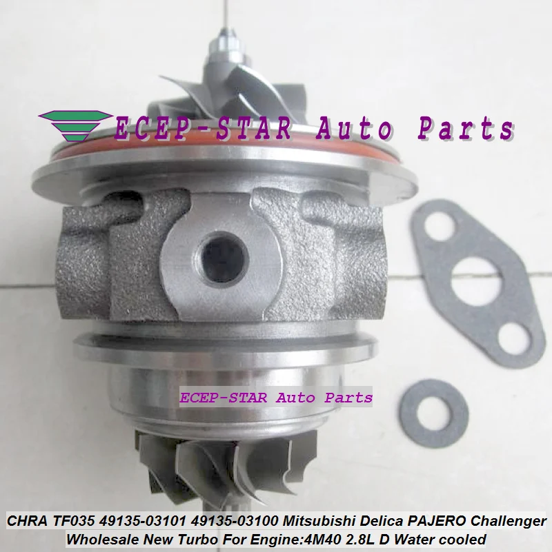 Turbo CHRA Cartridge Core Water cooled TF03549135-03110 49135 03110 ME202012 Turbocharger For Mitsubishi Challenger 4M40 2.8L
Turbo CHRA Cartridge Core Water cooled TF03549135-03110 49135 03110 ME202012 Turbocharger For Mitsubishi Challenger 4M40 2.8L