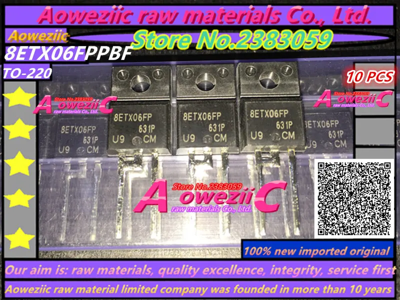 Aoweziic 100% новое оригинальное Оригинальное 8ETX06FPPBF 8ETX06FP TO220FP диодное волокно, 600В 8A
Aoweziic 100% новое оригинальное Оригинальное 8ETX06FPPBF 8ETX06FP TO220FP диодное волокно, 600В 8A