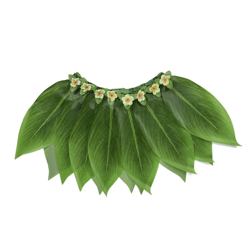 Hawaiian grass skirt Party supplies Party decoration Simulation leaf children show costume
Hawaiian grass skirt Party supplies Party decoration Simulation leaf children show costume