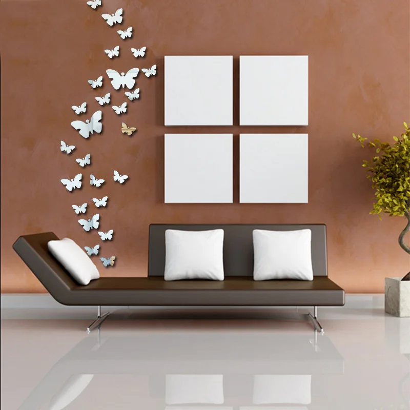 Free Shipping 25PCS/LOT DIY 3D Acrylic Wall Stickers Butterfly Home Decor Creative Mirror Room Decoration
Free Shipping 25PCS/LOT DIY 3D Acrylic Wall Stickers Butterfly Home Decor Creative Mirror Room Decoration