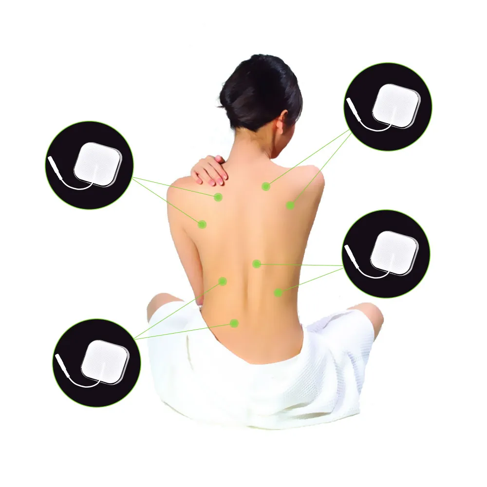 50pcs/100pcs 4*4/5*5 cm Self Adhesive Replacement Tens Electrode Pads Square Muscle Stimulator Electric Digital Machine Massager
50pcs/100pcs 4*4/5*5 cm Self Adhesive Replacement Tens Electrode Pads Square Muscle Stimulator Electric Digital Machine Massager