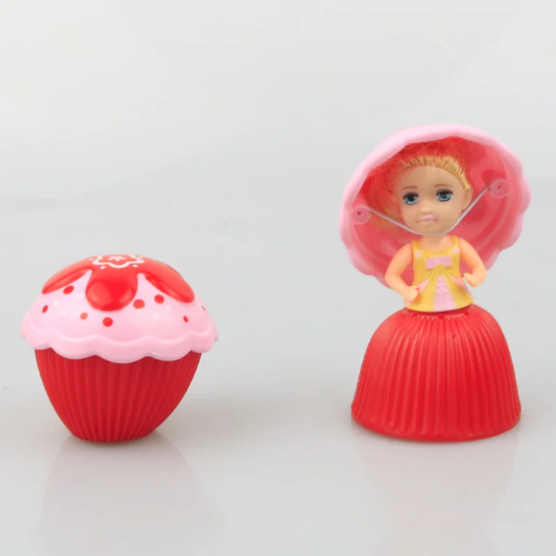 1 шт. детские игрушки мини мультяшный кекс трансформированная кукла сюрприз