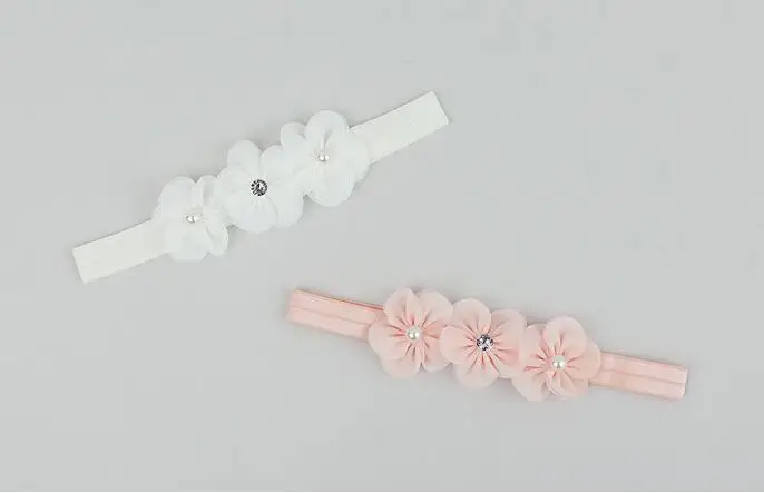 2016 New baby Chiffon Flowers Pearl ribbon headband drill girls elastic newborn headbands Children hair accessories 20pcs/lot
2016 New baby Chiffon Flowers Pearl ribbon headband drill girls elastic newborn headbands Children hair accessories 20pcs/lot