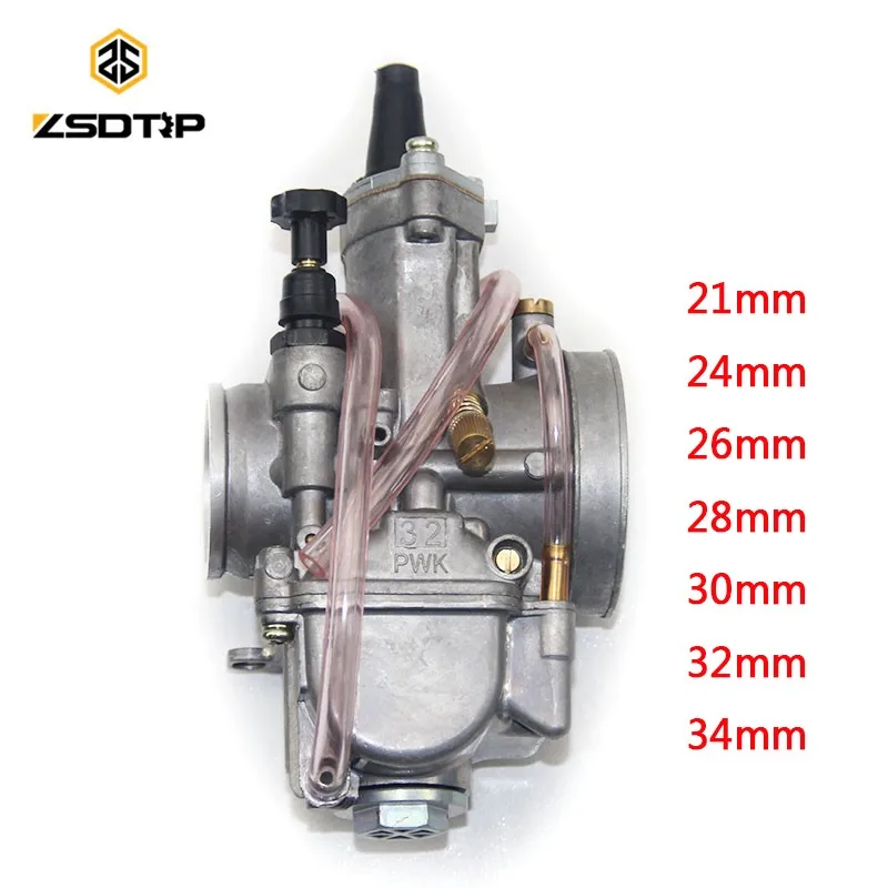 ZSDTRP 21 24 26 28 30 32 34mm For Keihin Carburetor Replacement Motorcycle PWK Carb Power Jet Racing Scooter Dirt Bike Pit ATV
ZSDTRP 21 24 26 28 30 32 34mm For Keihin Carburetor Replacement Motorcycle PWK Carb Power Jet Racing Scooter Dirt Bike Pit ATV