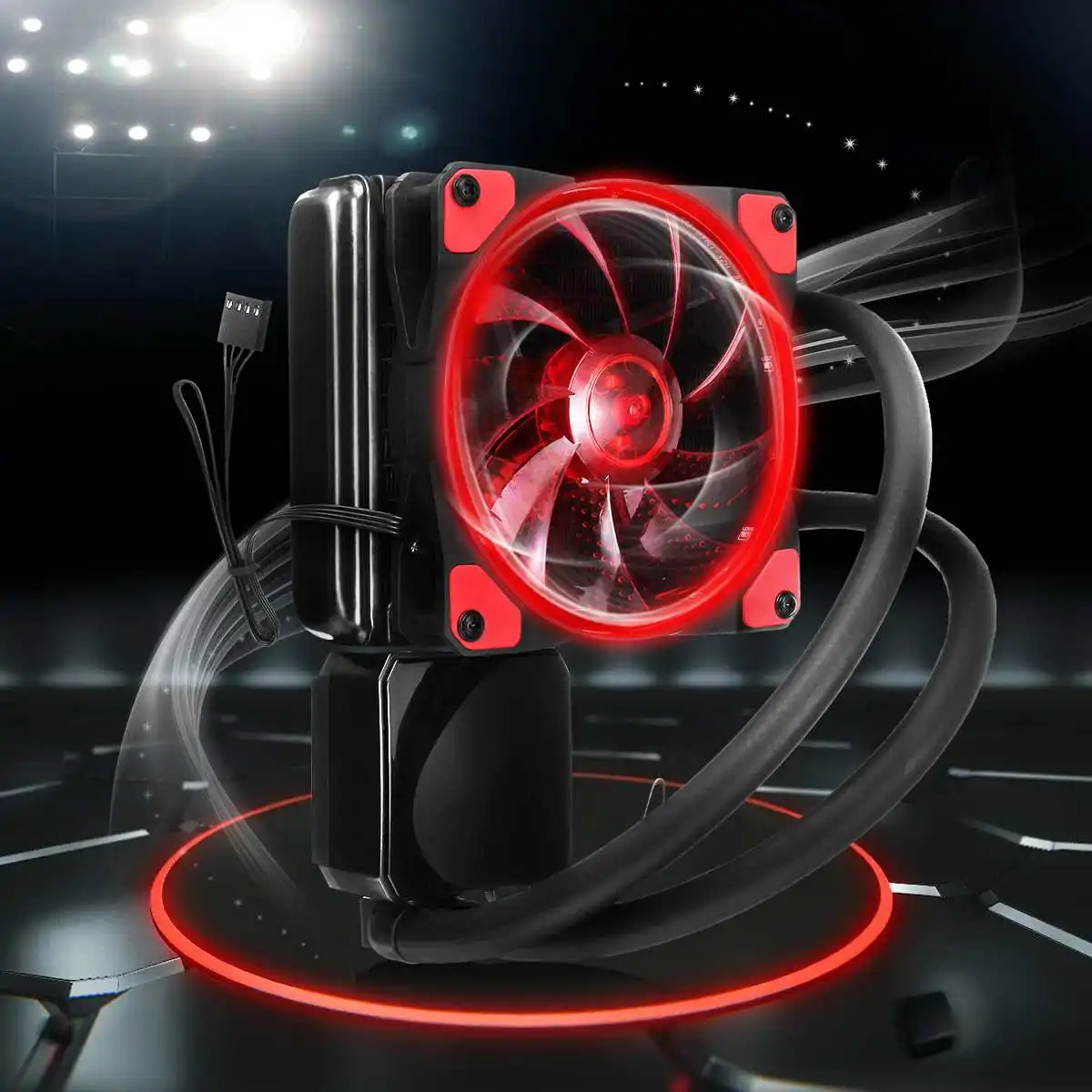 120mm/240mm 4Pin PWM RGB LED CPU Water Cooler Cooling Integrated CPU Cooler Fan Cooling Radiator For Inter LGA115x 2011 1366 AMD
120mm/240mm 4Pin PWM RGB LED CPU Water Cooler Cooling Integrated CPU Cooler Fan Cooling Radiator For Inter LGA115x 2011 1366 AMD