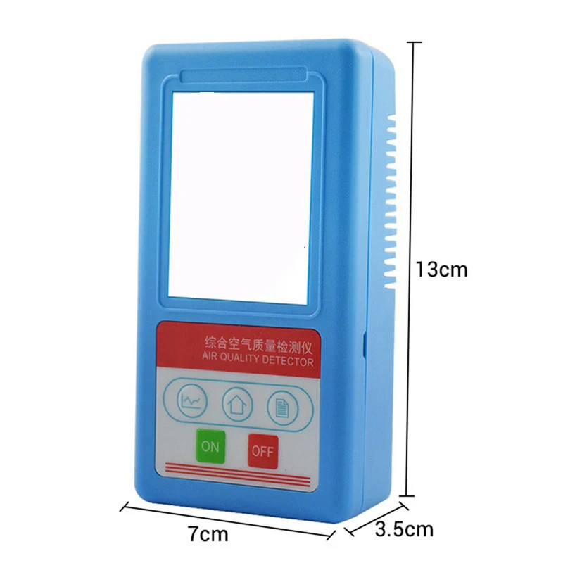 1pc Gas Analyzer Formaldehyde CO2 Carbon Dioxide PM1.0 PM2.5 PM10 HCHO TVOC Gas Detector Particles Monitor Air Quality Analyzer
1pc Gas Analyzer Formaldehyde CO2 Carbon Dioxide PM1.0 PM2.5 PM10 HCHO TVOC Gas Detector Particles Monitor Air Quality Analyzer