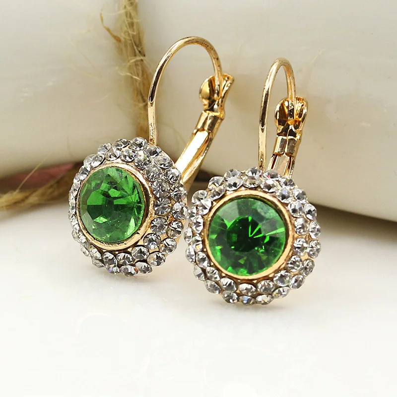 LNRRABC Alloy Round Fashion Jewelry Wedding Women Allergy Golden Party Crystal Artificial Stone Silvery Graceful Drop Earrings
LNRRABC Alloy Round Fashion Jewelry Wedding Women Allergy Golden Party Crystal Artificial Stone Silvery Graceful Drop Earrings