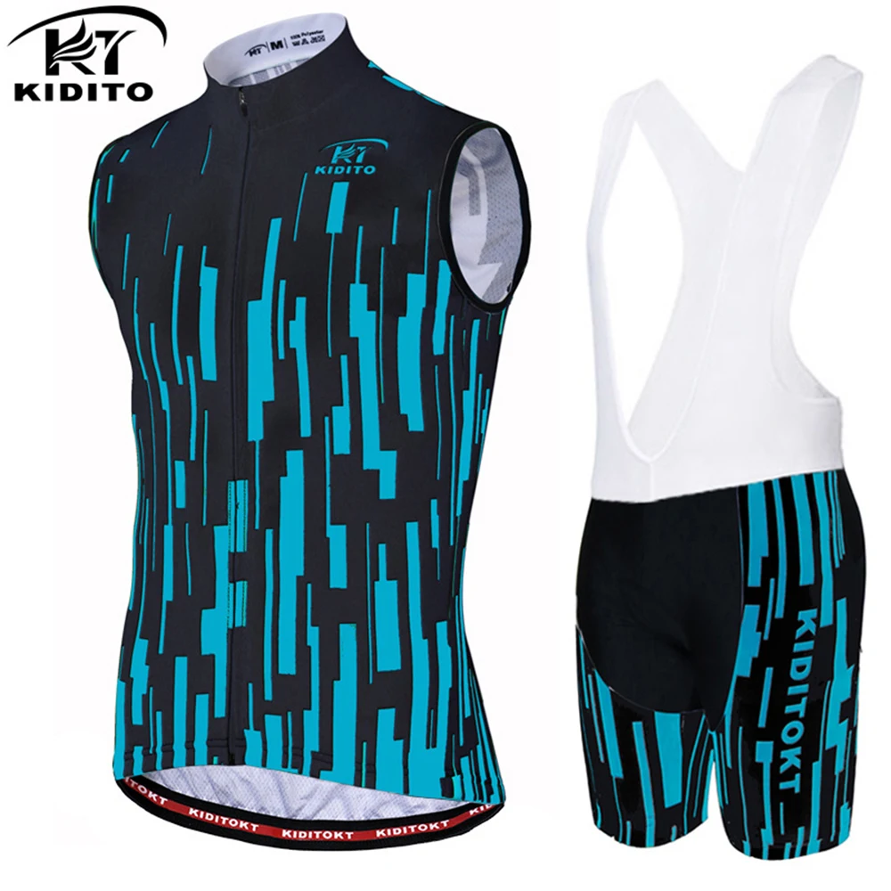 KIDITOKT New Sleeveless Cycling Jersey Equipment 2018 Summer Pro Men Cycling Clothing Vests Bike Sports Waistcoat Bib Pants Sets
KIDITOKT New Sleeveless Cycling Jersey Equipment 2018 Summer Pro Men Cycling Clothing Vests Bike Sports Waistcoat Bib Pants Sets