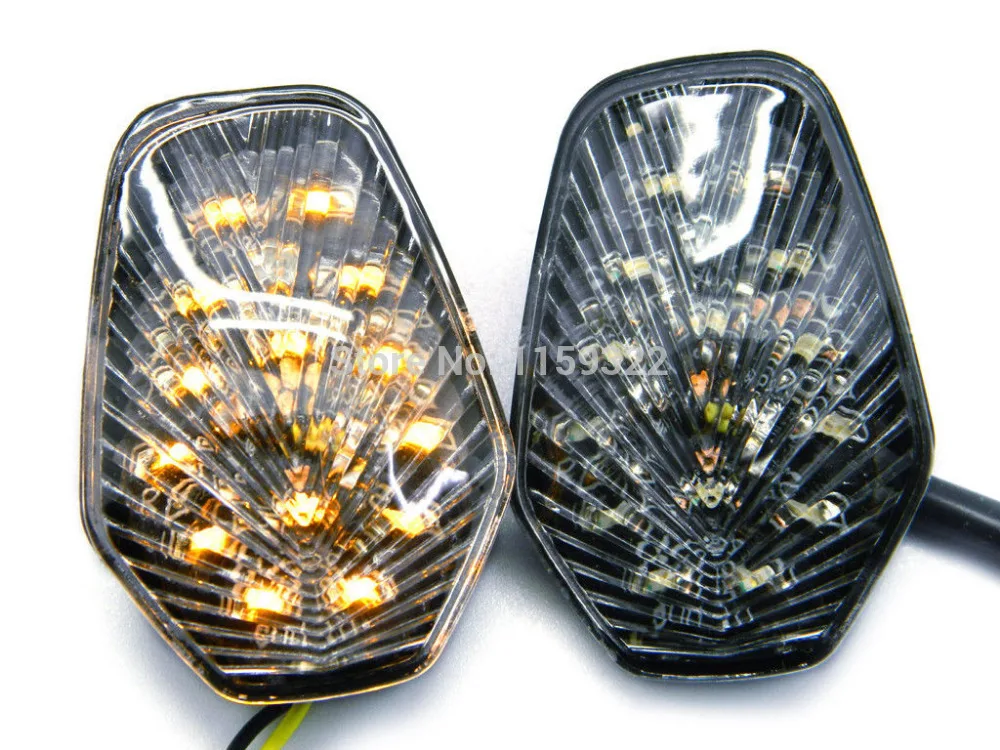 Motorcycle Amber LED Flush Mount Turn Signals Indicators Clear Lens for Suzuki GSXR600 GSXR750 GSXR1000
Motorcycle Amber LED Flush Mount Turn Signals Indicators Clear Lens for Suzuki GSXR600 GSXR750 GSXR1000