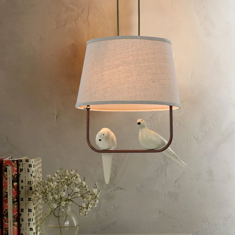 American Nordic Fashion Iron Pendant Light with Decorative Resin Bird. Rustic suspension lamp hanging lights indoor lighting
American Nordic Fashion Iron Pendant Light with Decorative Resin Bird. Rustic suspension lamp hanging lights indoor lighting