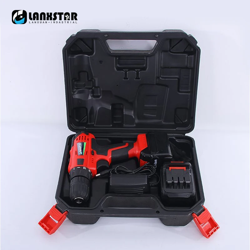 Lanxstar 21V Household Lithium Drill Charging Drill Hand Drill Electric Screwdriver Multi-function Drill Set
Lanxstar 21V Household Lithium Drill Charging Drill Hand Drill Electric Screwdriver Multi-function Drill Set