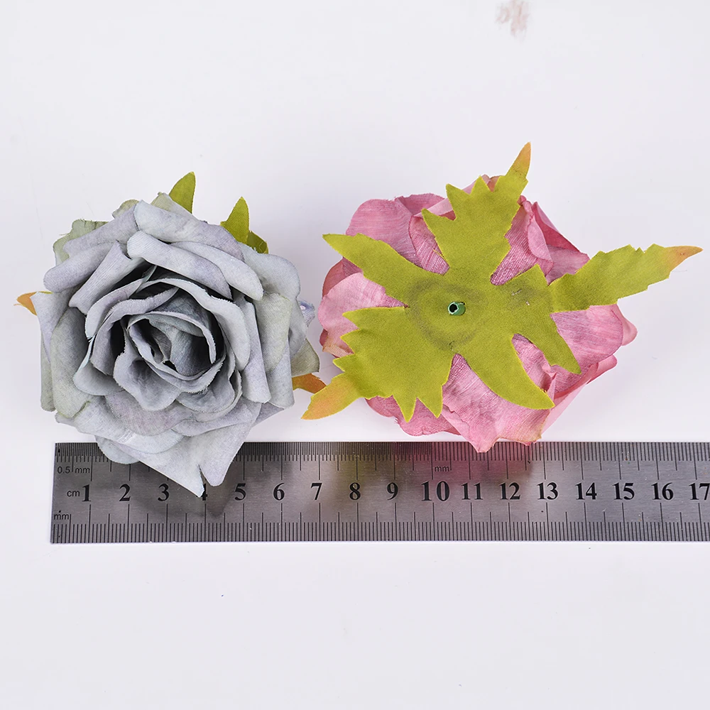 5Pcs Silk Blooming Rose 7cm Artificial Flowers Head for Wedding Home Decoration Bridal Wreath Gifts Scrapbook Craft Fake Flower
5Pcs Silk Blooming Rose 7cm Artificial Flowers Head for Wedding Home Decoration Bridal Wreath Gifts Scrapbook Craft Fake Flower