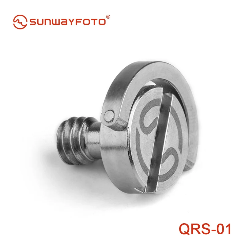 SunwayFoto QRS-01 * 5 бесконтактная сталь 1/4 крепежный винт для штатива с быстроразъемными пластинами
SunwayFoto QRS-01 * 5 бесконтактная сталь 1/4 крепежный винт для штатива с быстроразъемными пластинами