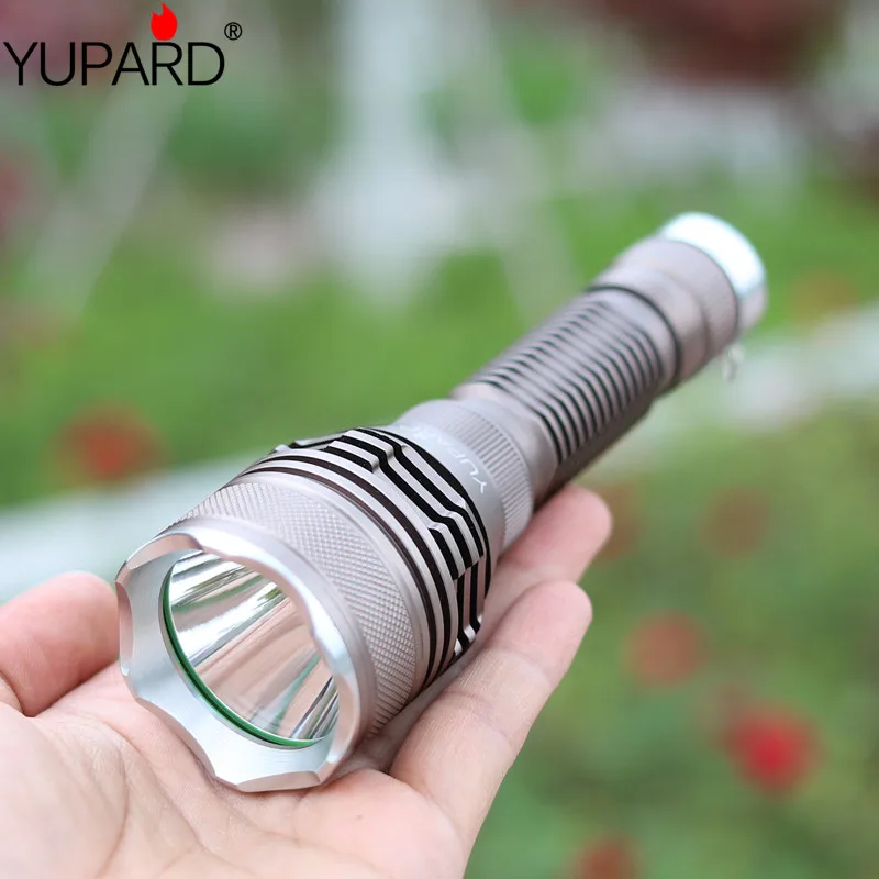 YUPARD новинка распродажа XM L2 водонепроницаемый фонарик 5 режимов бесплатная