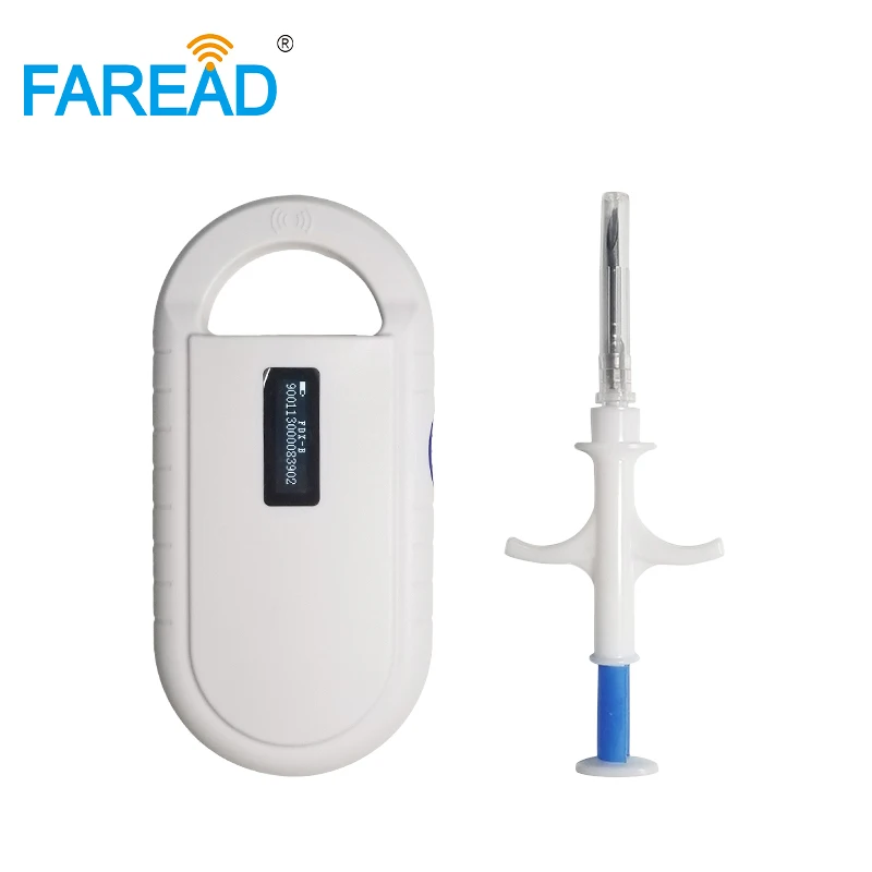 x100pcs 2.12*12mm animal chip 134.2KHz Microchip Injector + x1pc microchip reader FDX-B /ID64 pet chip scanner
x100pcs 2.12*12mm animal chip 134.2KHz Microchip Injector + x1pc microchip reader FDX-B /ID64 pet chip scanner