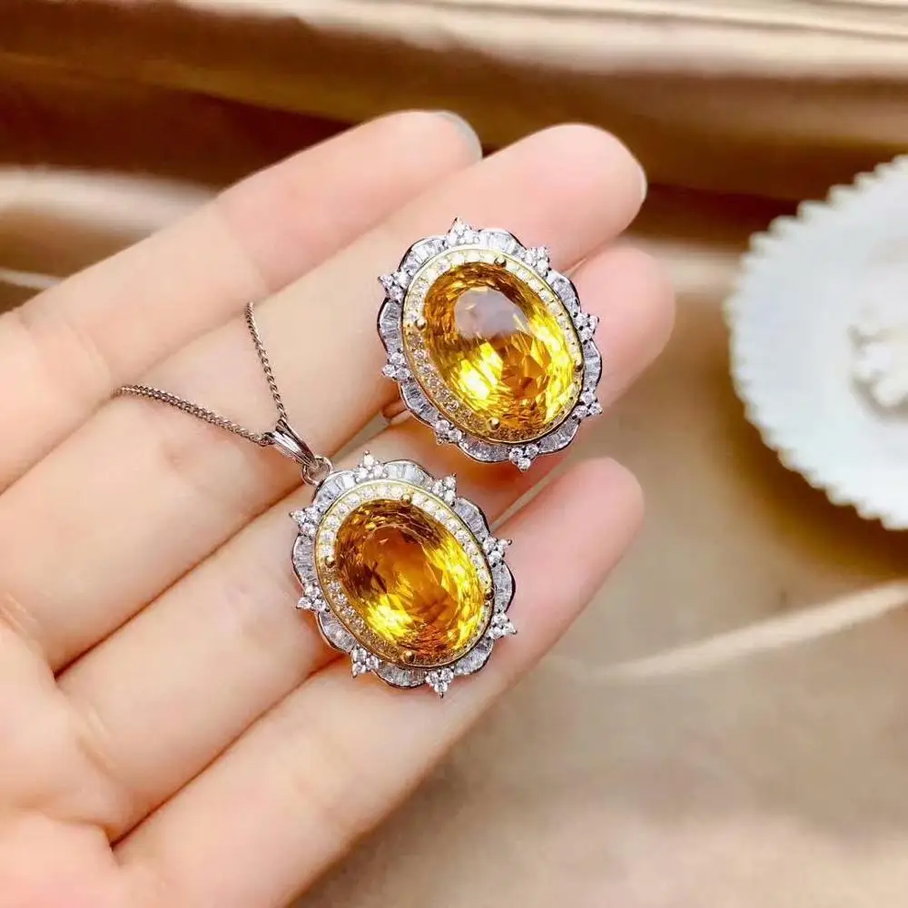shilovem 925 sterling silver Piezoelectric citrine Rings pendants send necklace Jewelry women trendy wedding mtz1014877agj
shilovem 925 sterling silver Piezoelectric citrine Rings pendants send necklace Jewelry women trendy wedding mtz1014877agj
