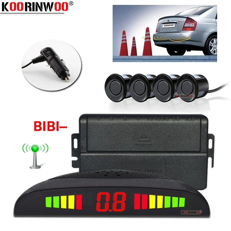 Koorinwoo Wireless LCD Monitor Electromagnetic Parking Sensor Parkmaster Reverse Radar Alert Indicator Probe Parking Accossories
Koorinwoo Wireless LCD Monitor Electromagnetic Parking Sensor Parkmaster Reverse Radar Alert Indicator Probe Parking Accossories