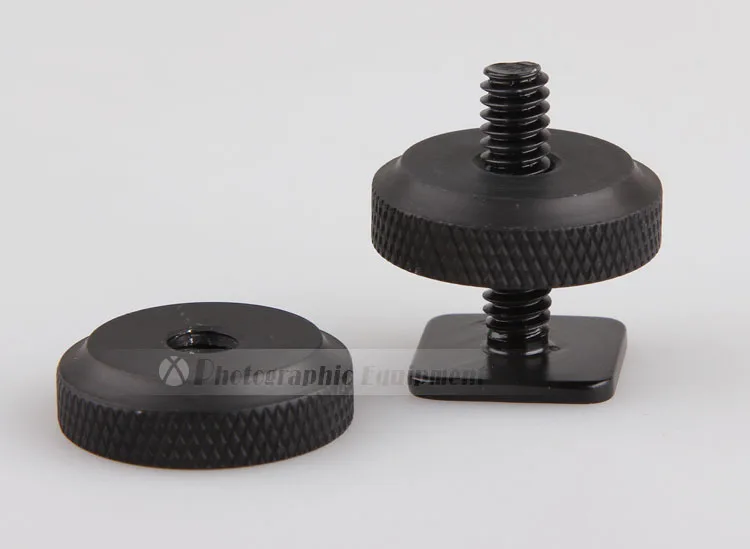 100pcs/Lot Flash Hot Shoe Adapter 1/4 Double Lock Screw for Camera Tripod Flash Light Stand Mount
100pcs/Lot Flash Hot Shoe Adapter 1/4 Double Lock Screw for Camera Tripod Flash Light Stand Mount