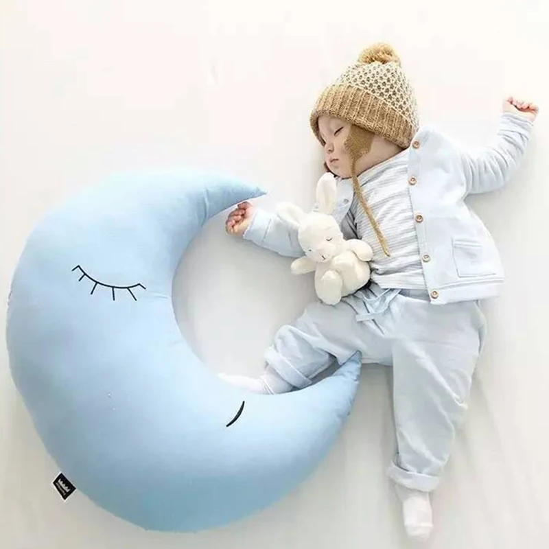 40CM Cute Cartoon Moon Super Soft Baby Slepping Pillow Baby Bed Cushion Decorate House Decor Baby Sleeping Pillows Moon Cushion
40CM Cute Cartoon Moon Super Soft Baby Slepping Pillow Baby Bed Cushion Decorate House Decor Baby Sleeping Pillows Moon Cushion
