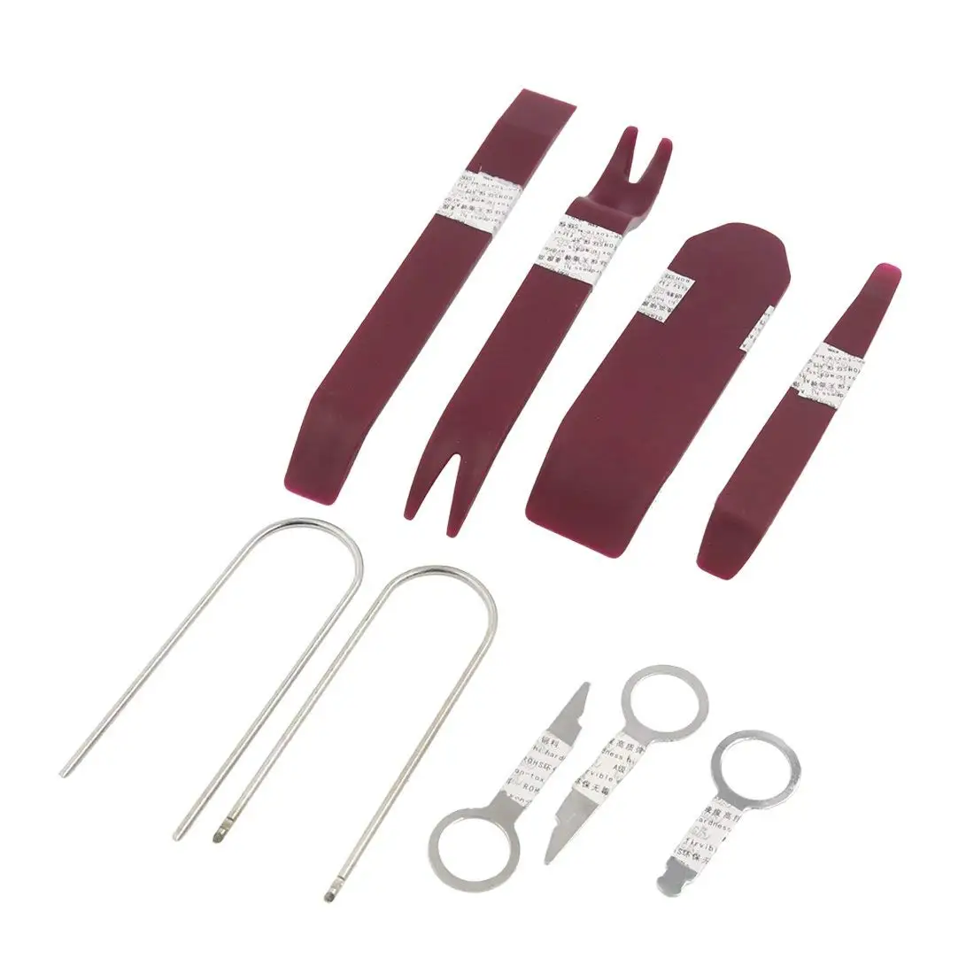 uxcell Burgundy Auto Car Audio System Video Dash AV Dismantle Pry Repair Tools Set
uxcell Burgundy Auto Car Audio System Video Dash AV Dismantle Pry Repair Tools Set