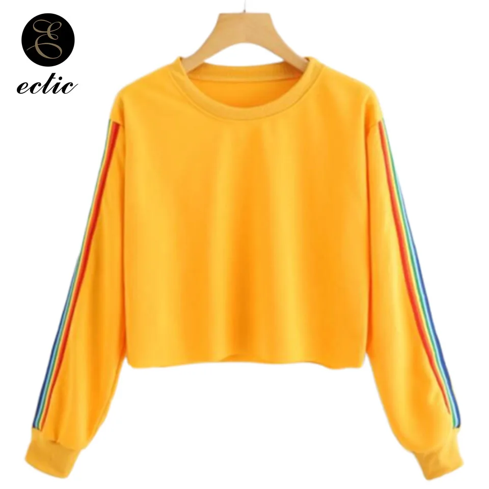 Rainbow Stripe Hoodie Crop Top Poleron Mujer 2021 Wine Red Yellow Sweatshirt Plain Hoodies Women Cotton Black And White Hoodie
Rainbow Stripe Hoodie Crop Top Poleron Mujer 2021 Wine Red Yellow Sweatshirt Plain Hoodies Women Cotton Black And White Hoodie
