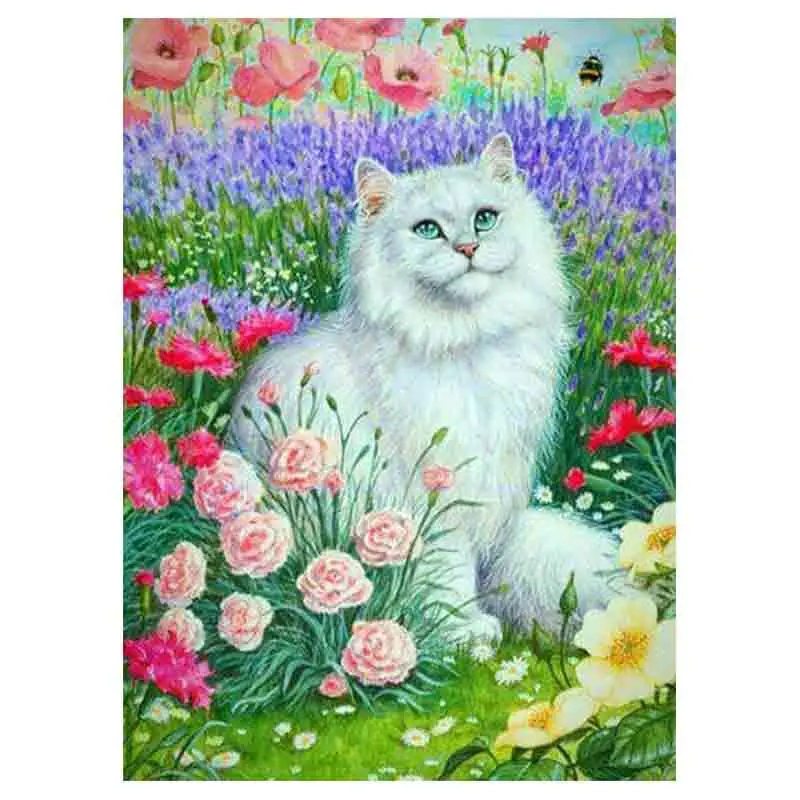 Dpsprue 5D Full Square Round DIY Diamond Painting Cross Stitch Cool Cat Flower 3D Embroidery Diamond Mosaic Home Decoration Gift
Dpsprue 5D Full Square Round DIY Diamond Painting Cross Stitch Cool Cat Flower 3D Embroidery Diamond Mosaic Home Decoration Gift