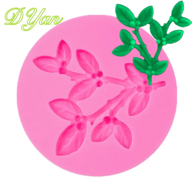 New Twig Leaves Fondant Cake Silicone Mold Chocolate Mold DIY Cake Decoration Baking Mold
New Twig Leaves Fondant Cake Silicone Mold Chocolate Mold DIY Cake Decoration Baking Mold