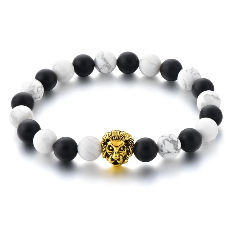 LongWay Piano Gold Charms Lion Head DIY Bracelets For Women Elatic Beaded Beads Bracele Natural Stone Bangles SBR190047
LongWay Piano Gold Charms Lion Head DIY Bracelets For Women Elatic Beaded Beads Bracele Natural Stone Bangles SBR190047