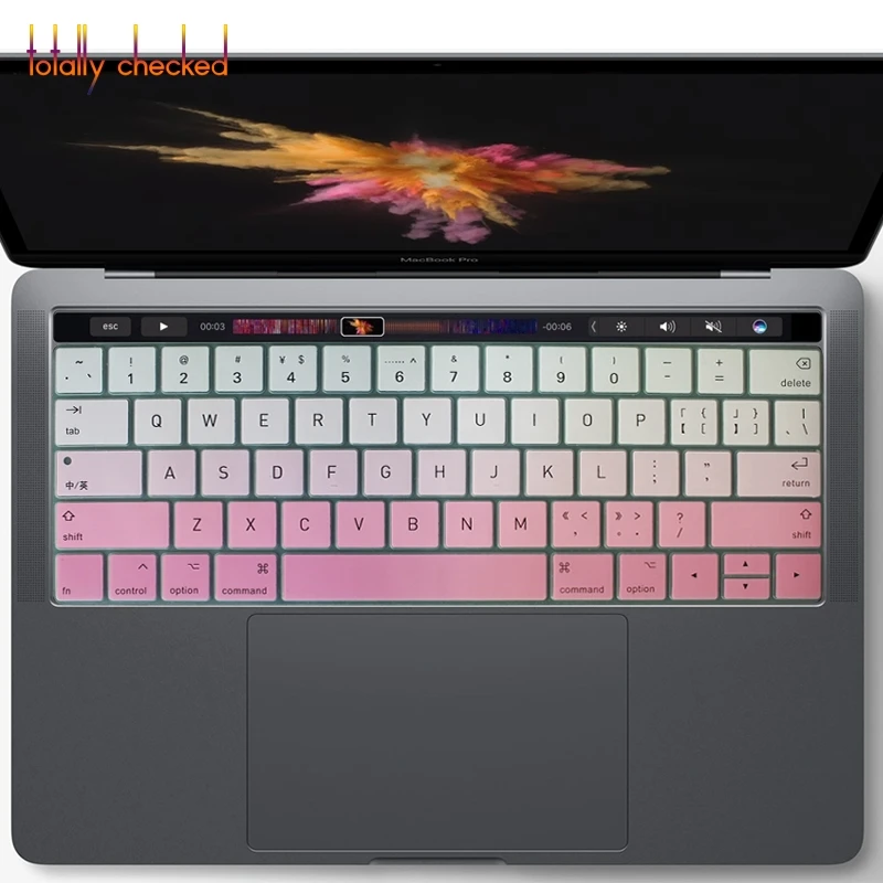 Силиконовый защитный чехол для клавиатуры Macbook Pro 13 15 13,3 15,6, сенсорная панель A1706 A1707 A89 A1990 2018 US и английский
Силиконовый защитный чехол для клавиатуры Macbook Pro 13 15 13,3 15,6, сенсорная панель A1706 A1707 A89 A1990 2018 US и английский
