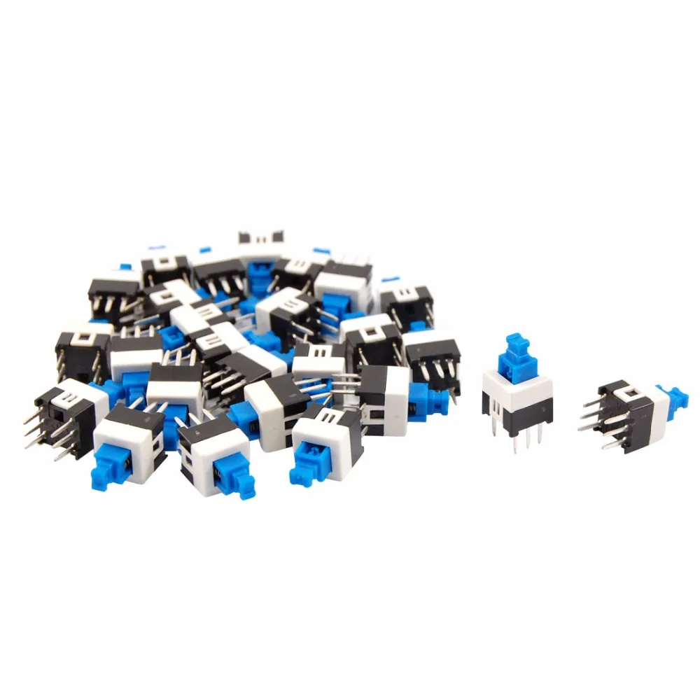 UXCELL 40 Pcs 7 x 7mm PCB Momentary Push Button Tact Tactile Switch Non-lock 6 Pin DIP New Arrival
UXCELL 40 Pcs 7 x 7mm PCB Momentary Push Button Tact Tactile Switch Non-lock 6 Pin DIP New Arrival