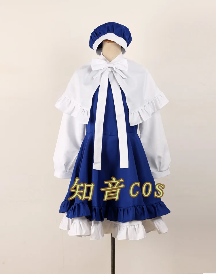 2016 Japan Anime Cardcaptor Sakura Tomoyo Daidouji Cosplay Costume Lolita Dress+Cape+Hat
2016 Japan Anime Cardcaptor Sakura Tomoyo Daidouji Cosplay Costume Lolita Dress+Cape+Hat