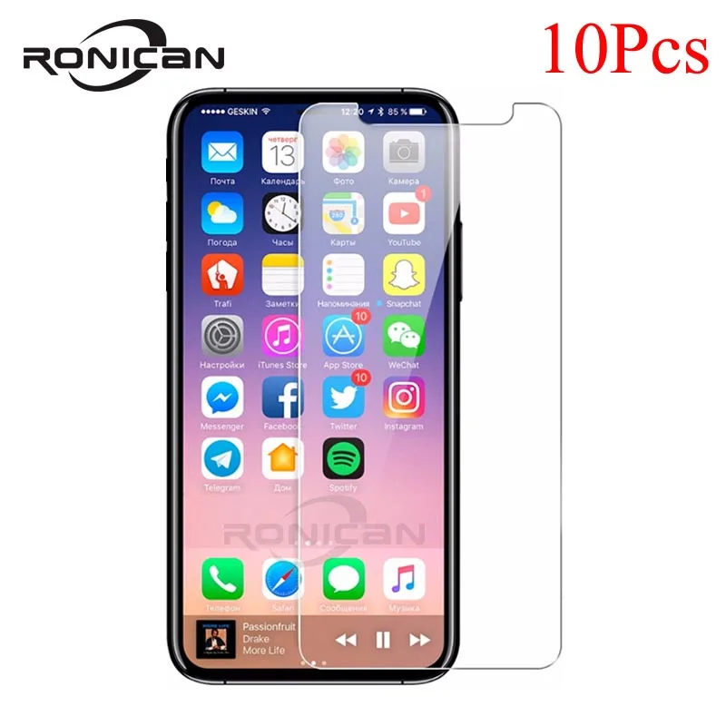 10Pcs Tempered Glass For Phone X XS MAX XR Anti Scratch Screen Protector Film For iPhone 11 Pro Max 7 8 6 6SPlus 5 5S 5C SE 2020
10Pcs Tempered Glass For Phone X XS MAX XR Anti Scratch Screen Protector Film For iPhone 11 Pro Max 7 8 6 6SPlus 5 5S 5C SE 2020
