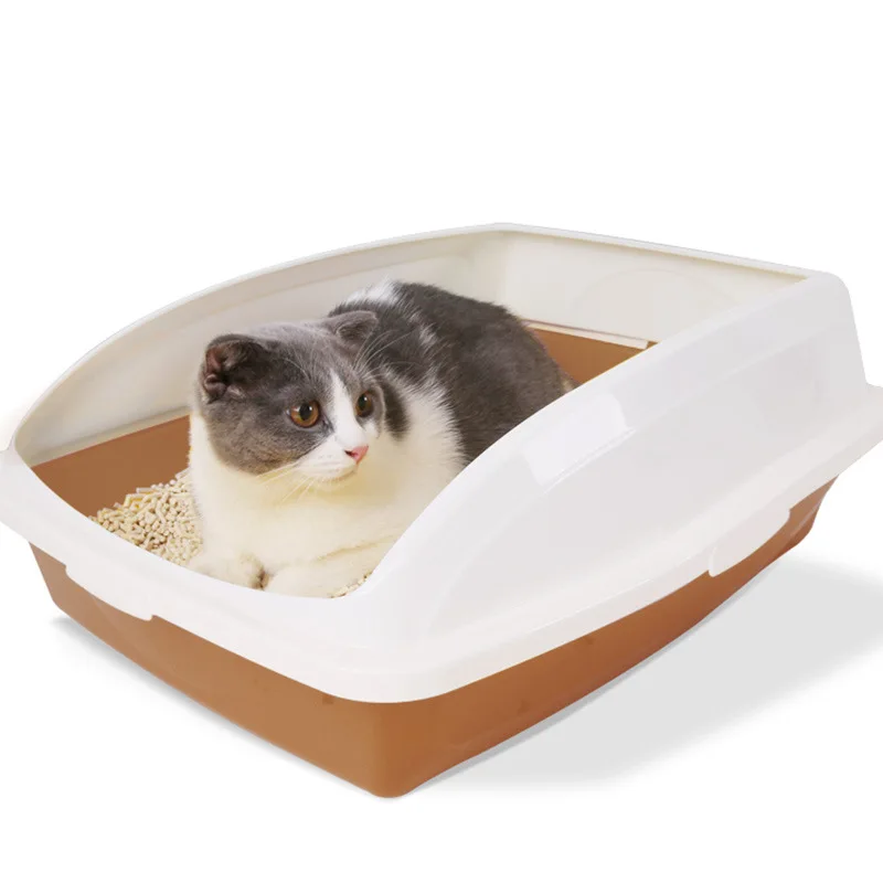 Pet Toilet Cat Litter Box Plastic Semi-closed Bedpan Pet Cat Small Toilet Potty Clear Up Toilettes Health Supplies
Pet Toilet Cat Litter Box Plastic Semi-closed Bedpan Pet Cat Small Toilet Potty Clear Up Toilettes Health Supplies