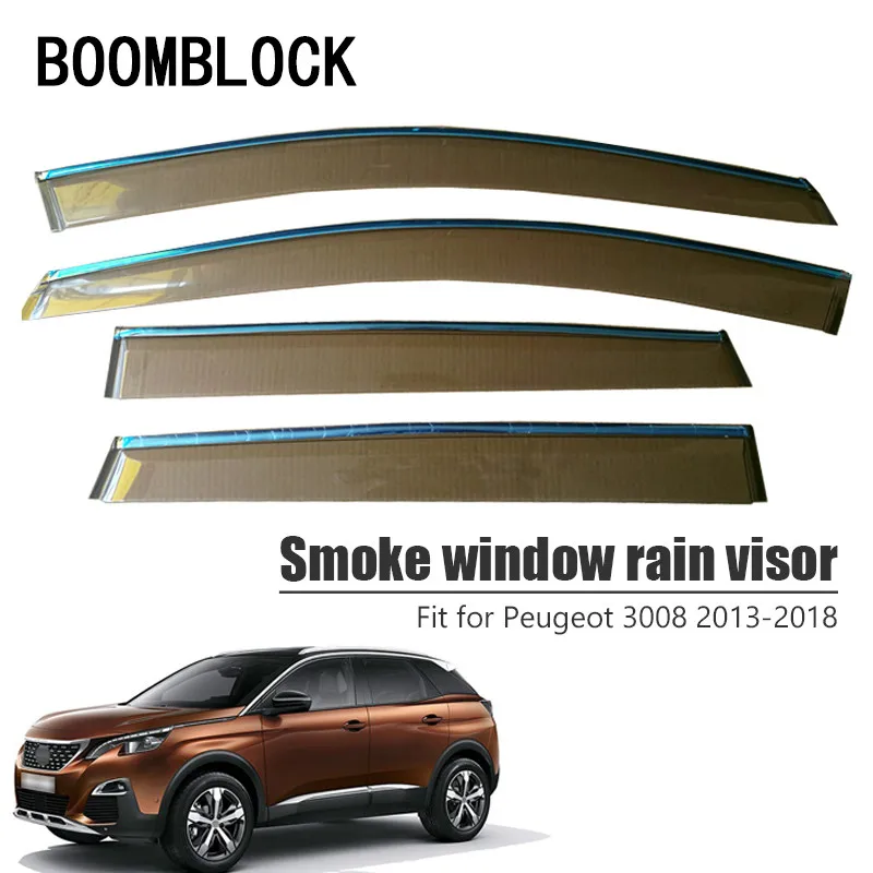 ZDPARTS 4pcs Car Wind Deflector Sun Guard Rain Wind Vent Visor Cover Trim For Peugeot 3008 2013 2014 2015 2016 2017 2018 ABS
ZDPARTS 4pcs Car Wind Deflector Sun Guard Rain Wind Vent Visor Cover Trim For Peugeot 3008 2013 2014 2015 2016 2017 2018 ABS