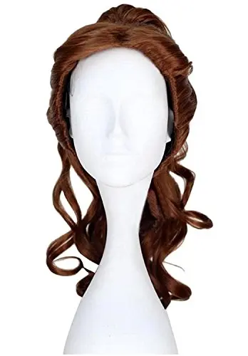 New Beauty and the Beast Adult Women's Princess Belle Wig Cosplay Brown wig Belle costume
New Beauty and the Beast Adult Women's Princess Belle Wig Cosplay Brown wig Belle costume