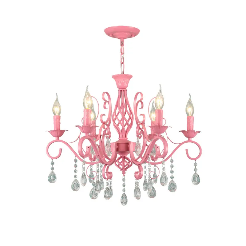 Crystal Princess Candle Pendant Light Pink Green Metal Children's Suspension Lamp Retro garden bar Bedroom Pendant lighting G973
Crystal Princess Candle Pendant Light Pink Green Metal Children's Suspension Lamp Retro garden bar Bedroom Pendant lighting G973