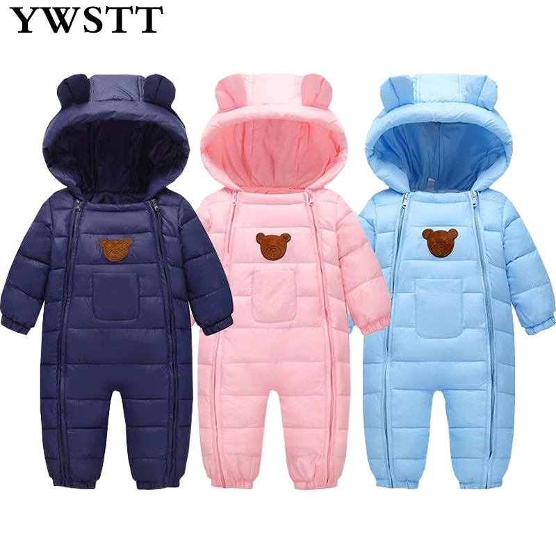Snowsuit Baby Snow wear Cotton Padded One Piece Warm Outerwear Children's Overalls Romper Kids Winter Jumpsuit Newborn Parka
Snowsuit Baby Snow wear Cotton Padded One Piece Warm Outerwear Children's Overalls Romper Kids Winter Jumpsuit Newborn Parka