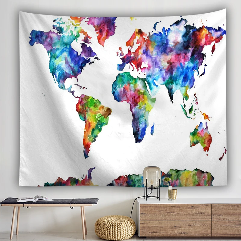 wolrd map wall tapestry hanging apartment decoration tropical leaves map psychedelic tapestry dorm decor 
wolrd map wall tapestry hanging apartment decoration tropical leaves map psychedelic tapestry dorm decor